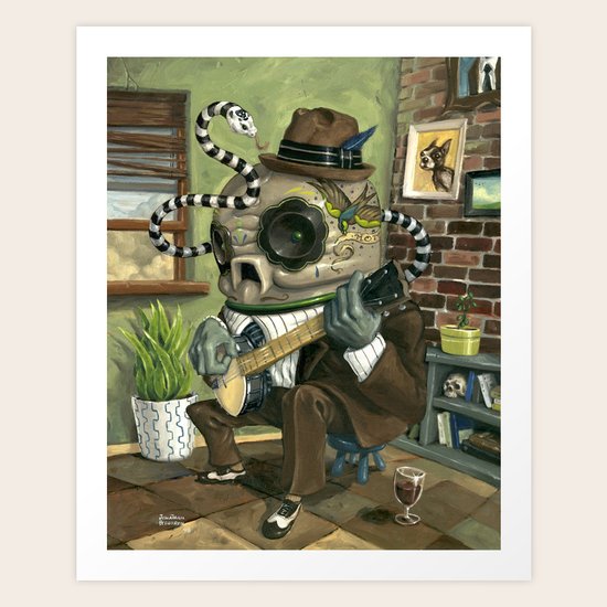 Calabanjo Art Print