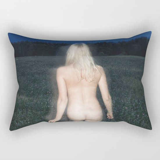 Night Meadow Rectangular Pillow