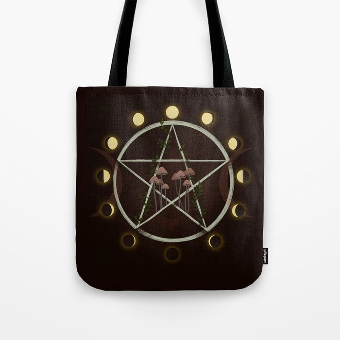 Wiccan magic circle Tote Bag
