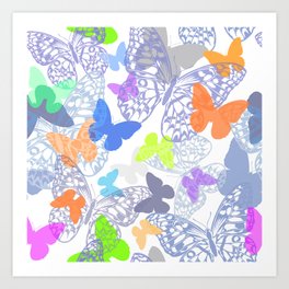 Butterfly Effect | Neon Art Print