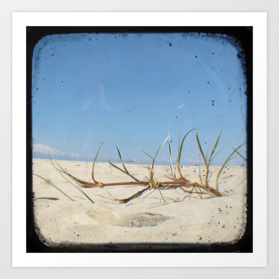 Sand Dunes - Through The Viewfinder (TTV) #2 Art Print