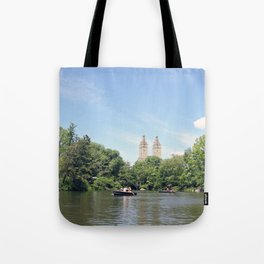 Central Park Lake Tote Bag