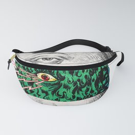 Digital Collage Fanny Pack