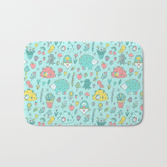 Hedgehogs Bath Mat