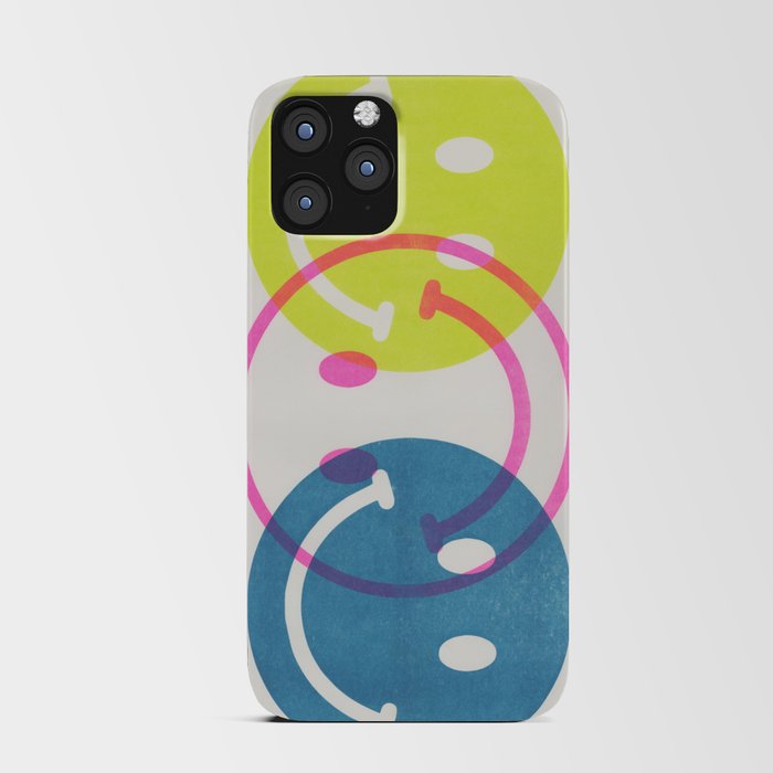 Turn That Frown Upside Down iPhone Card Case