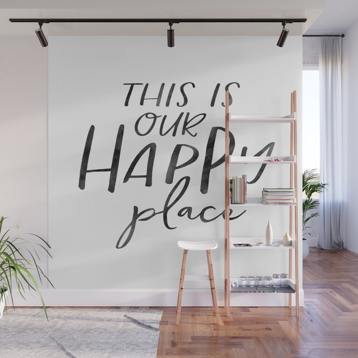 Wall Art This Is Our Happy Place Home Decor Gift For Sister