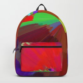 color wheel 08 Backpack | Rainbow, Circle, Lines, Graphicdesign, Random, Natural, Sphere, Acrylic, Earth, Beautiful 