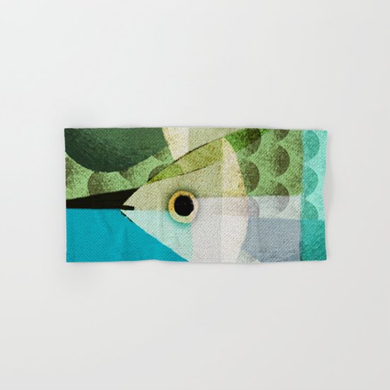 Fish Boxed Hand & Bath Towel