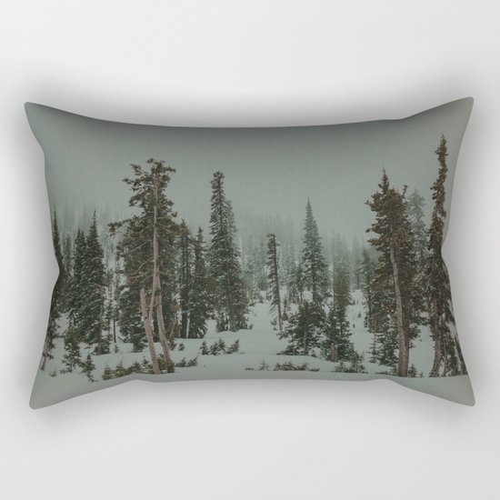 Winter Forest Rectangular Pillow
