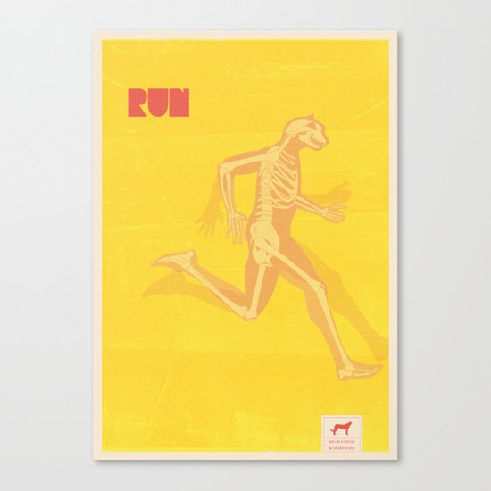 Run Canvas Print
