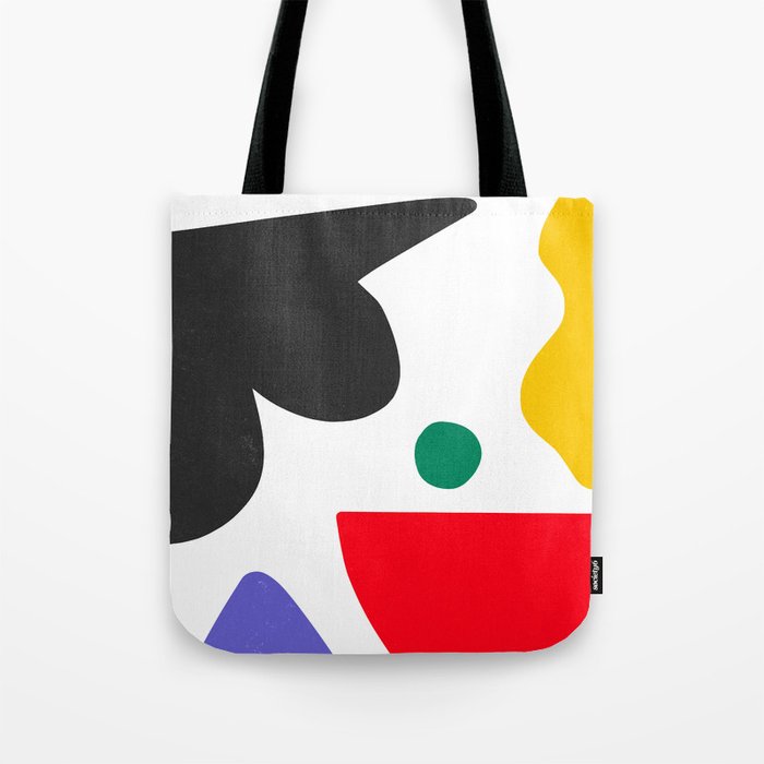 Abstract Modern Colorful Shapes Tote Bag