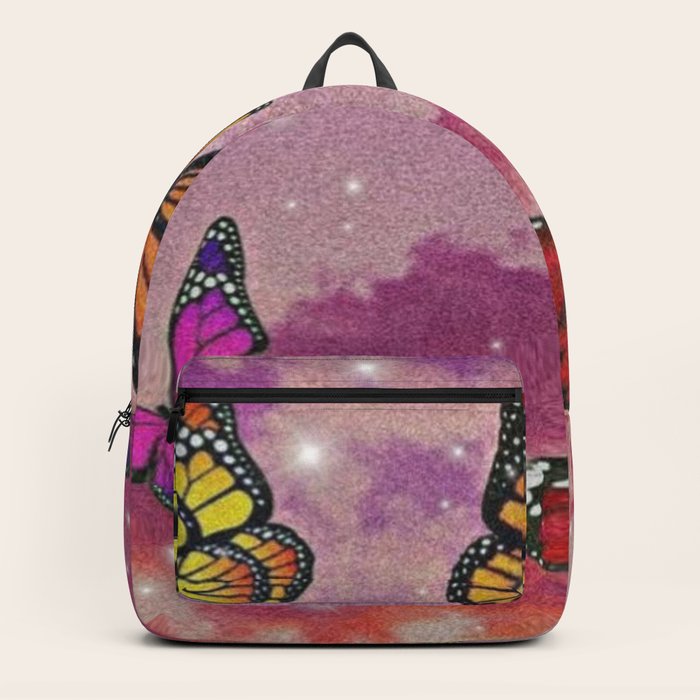 butterfly backpack aesthetic