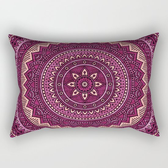 Hippie mandala 39 Rectangular Pillow
