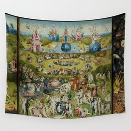 The Garden of Earthly Delights - Hieronymus Bosch Wall Tapestry