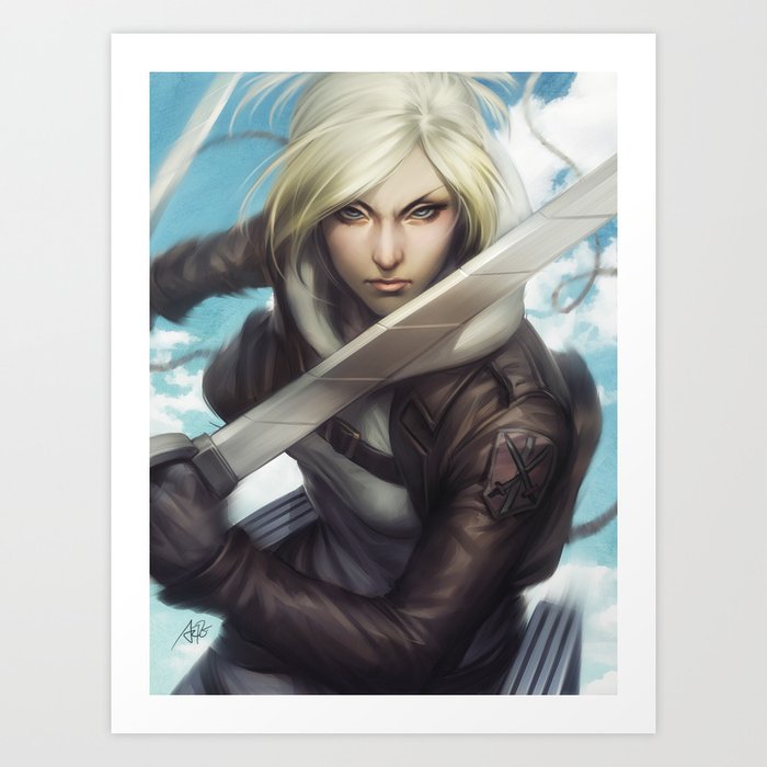 Discover the motif ANNIE by Stanley Artgerm Lau as a print at TOPPOSTER