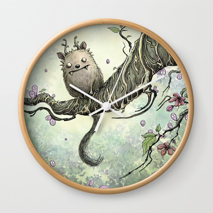 On a Branch Wall Clock