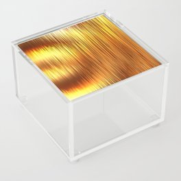 Golden Shapes Acrylic Box