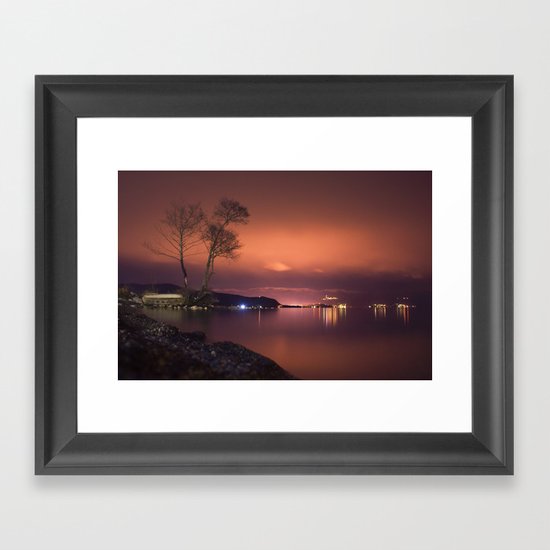 By the Lake Framed Art Print