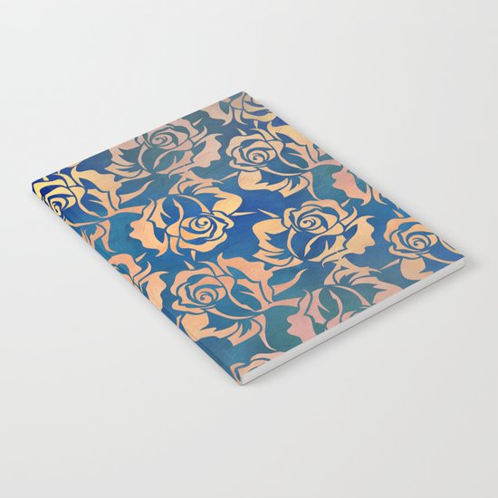 Rose pattern Notebook
