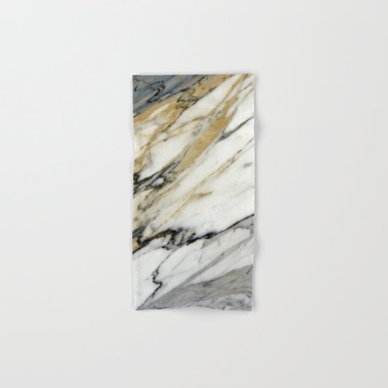 Carrara Marble Hand & Bath Towel
