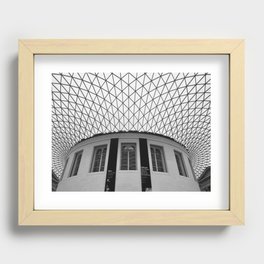 British Museum Interior Recessed Framed Print