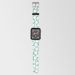 Mini Water Bubbles in Teal Apple Watch Band