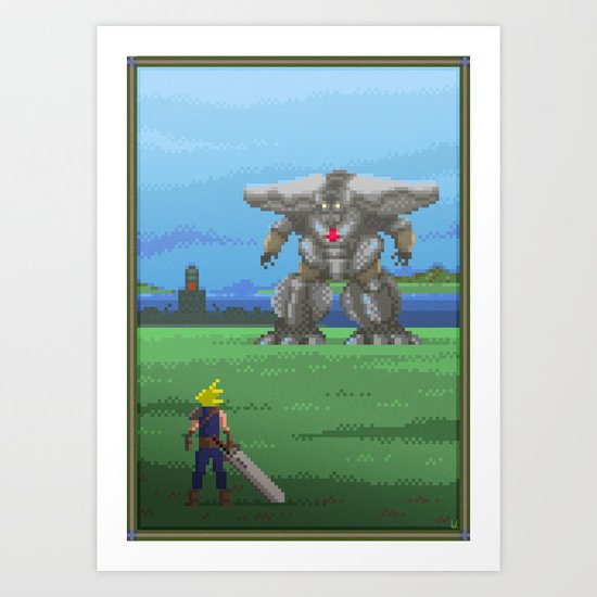 Pixel Art series 13 : The big Art Print