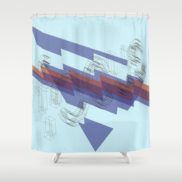 Can't Focus Shower Curtain