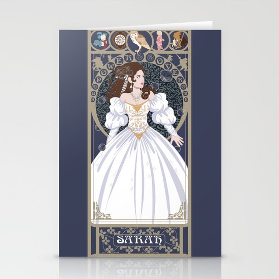 Sarah Nouveau - Labyrinth Stationery Cards