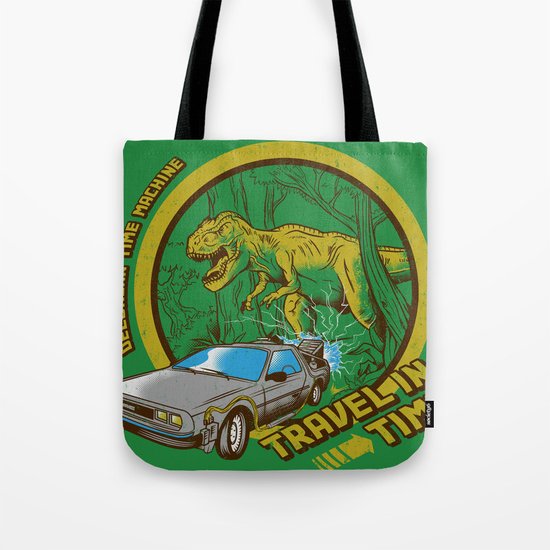 Travel in Time Tote Bag