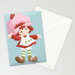Strawberry Shortcake Stationery Cards