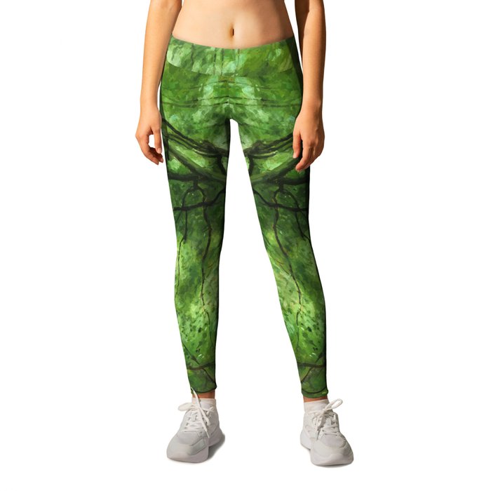Psychedelic Forest Nymph Leggings