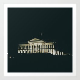 The House Art Print | President, Clinton, Power, Washington, Washingtondc, Dc, Whitehouse, Photo, Other, Digital 