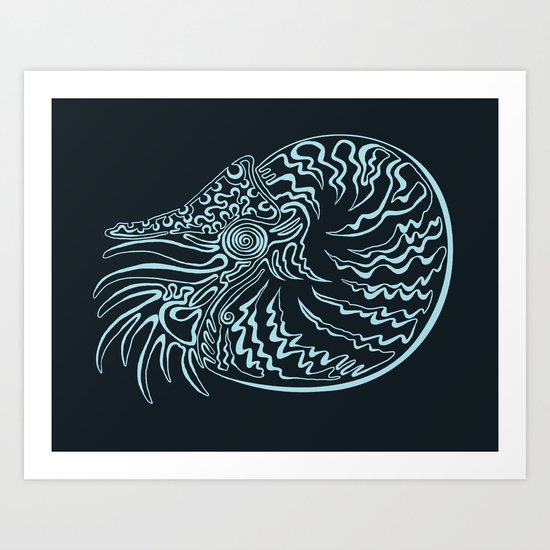 Nautilus Art Print
