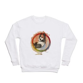 Panda Color Wheel Crewneck Sweatshirt