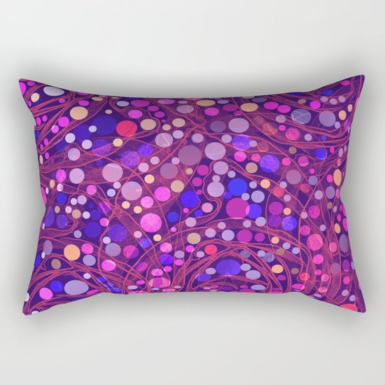 Bright polka dot(8) Rectangular Pillow