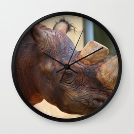 Rhino Beauty Wall Clock