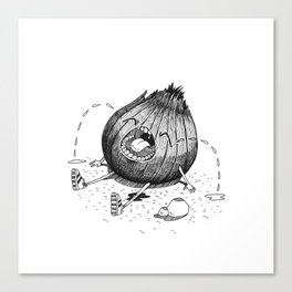 Onion Tears Canvas Print
