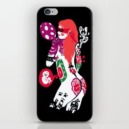 Blinded to Her Beauty iPhone Skin