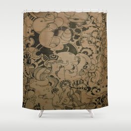 Exile of The Rat king  Shower Curtain
