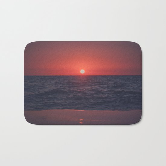 Restless Sunset Bath Mat