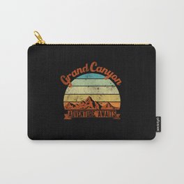 Grand Canyon family camping father. Perfect present for mother dad father friend him or her Carry-All Pouch