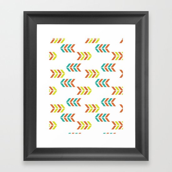 ArrowStrips Framed Art Print
