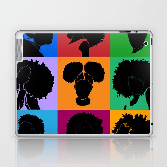 FOR COLORED GIRLS COLLECTION COLLAGE Laptop & iPad Skin