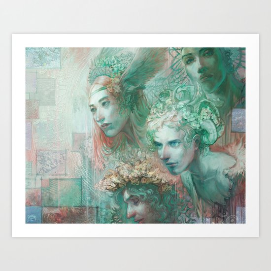 Back to Nature Art Print