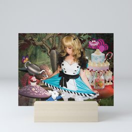 Alice & The Tea Party Mini Art Print