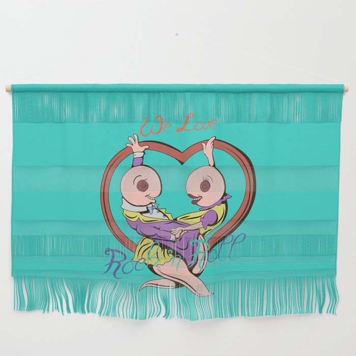 We Love Rockеn Roll Wall Hanging