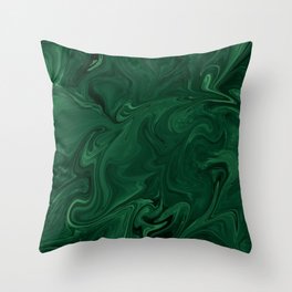Modern Cotemporary Emerald Green Abstract Throw Pillow | Totebags, Throwpillows, Notebookscards, Laptopsleeves, Wallclocks, Towels, Backpacks, Phonecasesskins, Blankets, Emeraldgreendecor 
