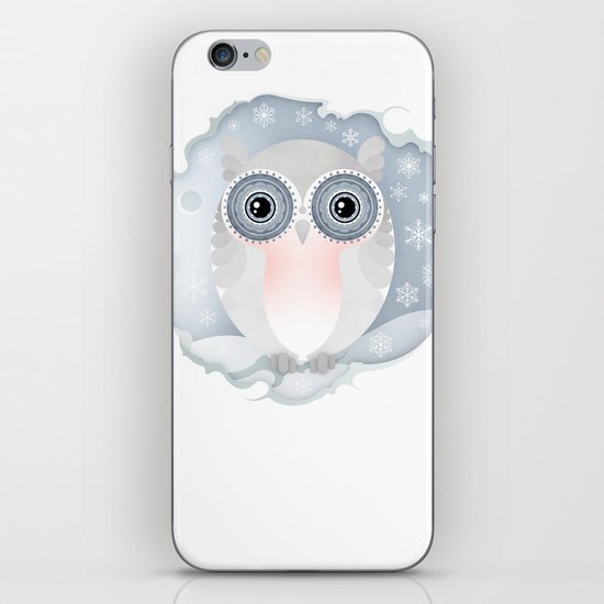 Snowy Owl iPhone & iPod Skin