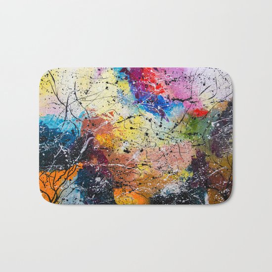 Autumn garden Bath Mat